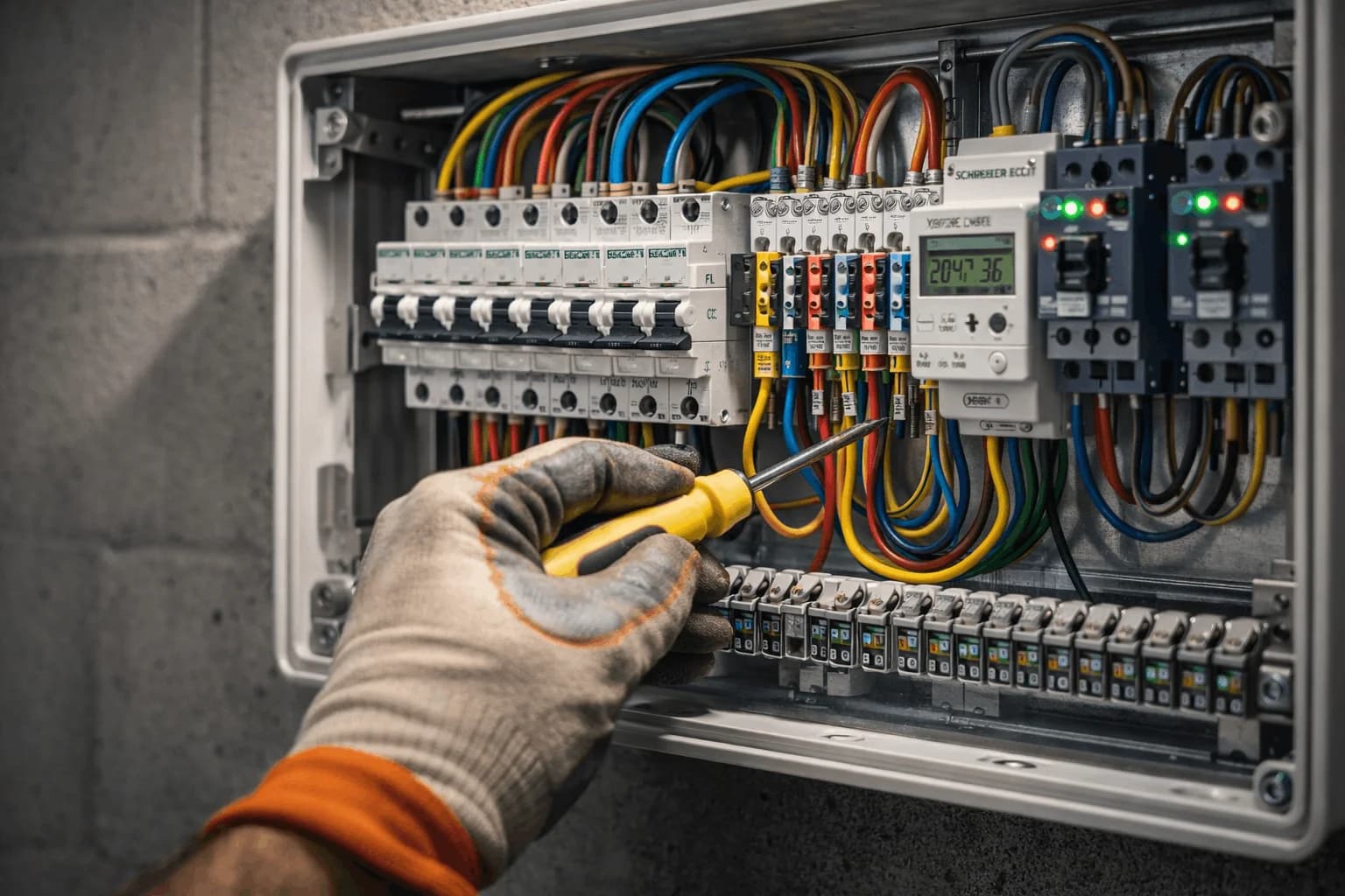 تصميم وتنفيذ لوحات الكنترول